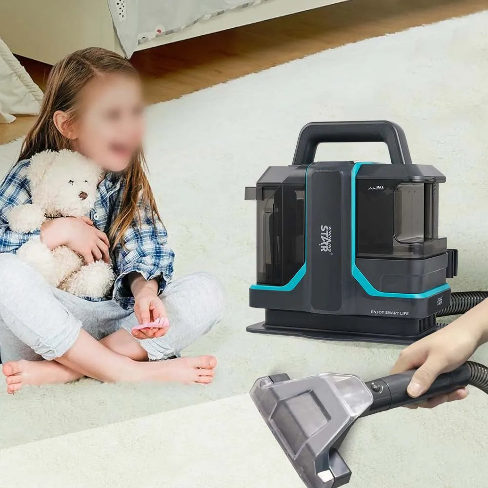 450W Spot Cleaner 15KPa Handheld Carpet Cleaner | Spray & Suction - Chamberland Homes