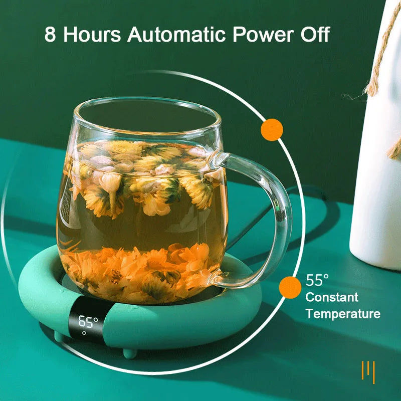 Electric Coffee Mug Warmer | Beverage Heating Pad for Office