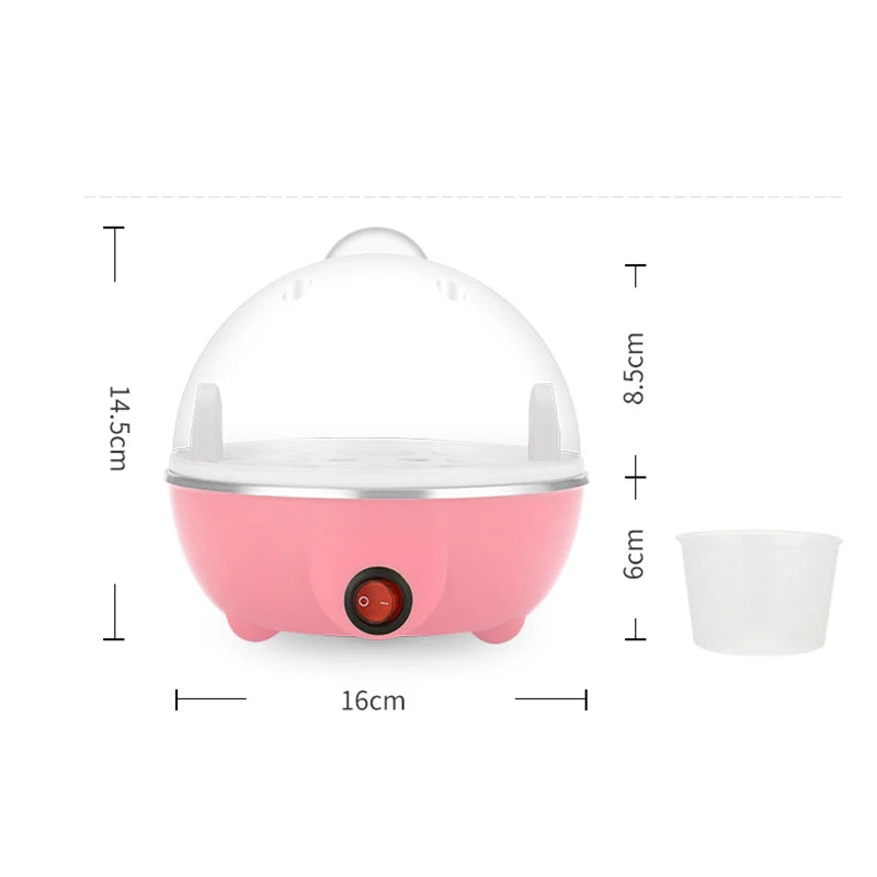 7-Egg Electric Egg Cooker | Multi-Function Steamer for Omelette
