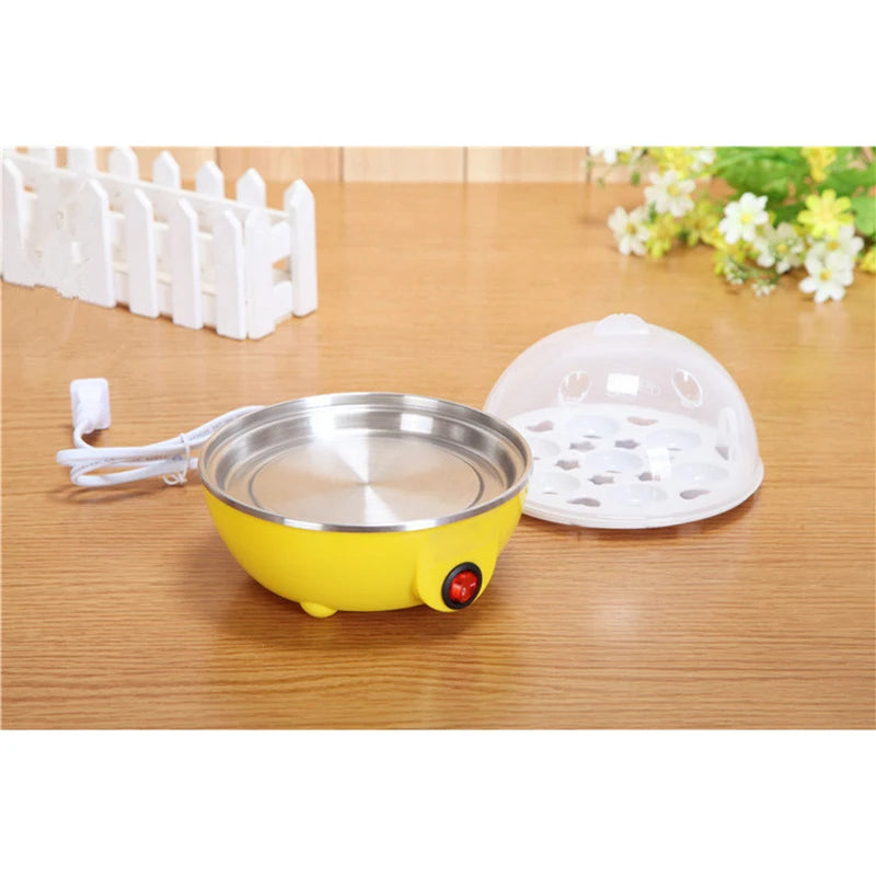 7-Egg Electric Egg Cooker | Multi-Function Steamer for Omelette
