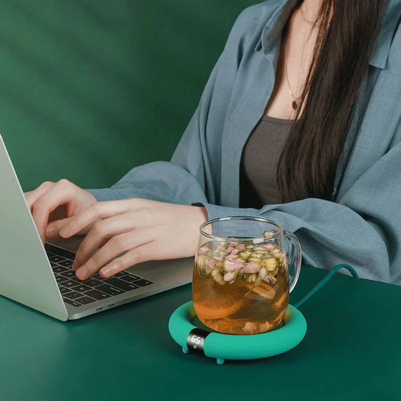 Electric Coffee Mug Warmer | Beverage Heating Pad for Office