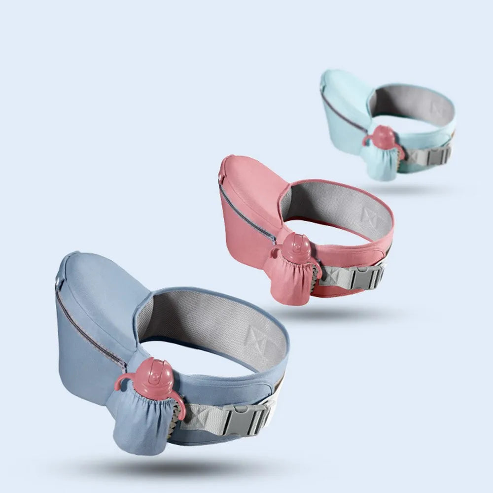 Baby Carrier Waist Stool with Storage Bag | Ergonomic Hipseat Sling