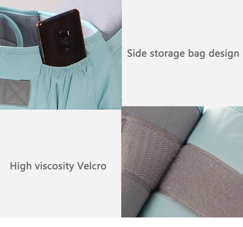 Ergonomic Baby Carrier | Front-Facing Hipseat Wrap Sling for Parents - Chamberland Homes