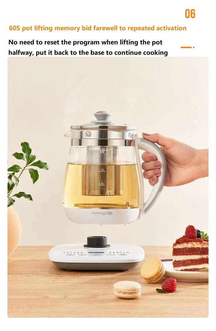 1.5L Electric Kettle | Automatic Multicooker Teapot & Coffee Pot - Chamberland Homes