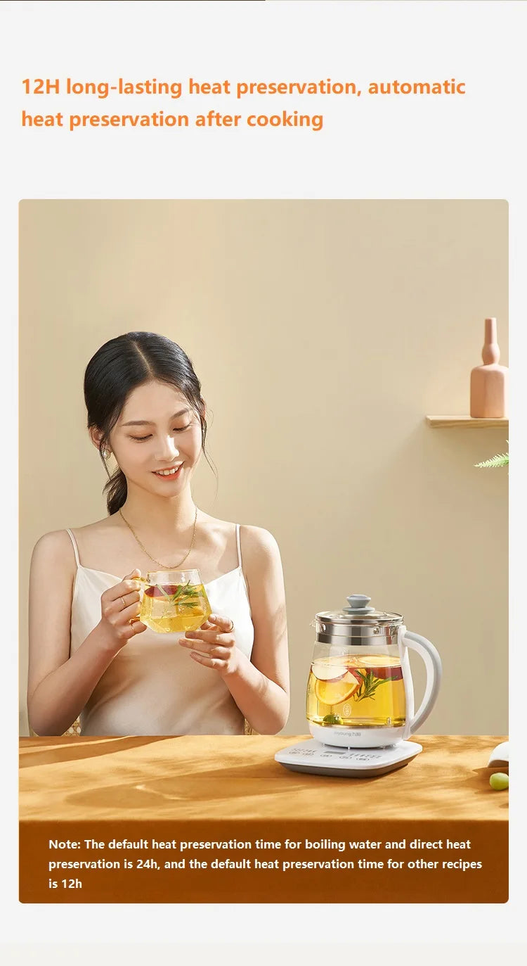 1.5L Electric Kettle | Automatic Multicooker Teapot & Coffee Pot - Chamberland Homes