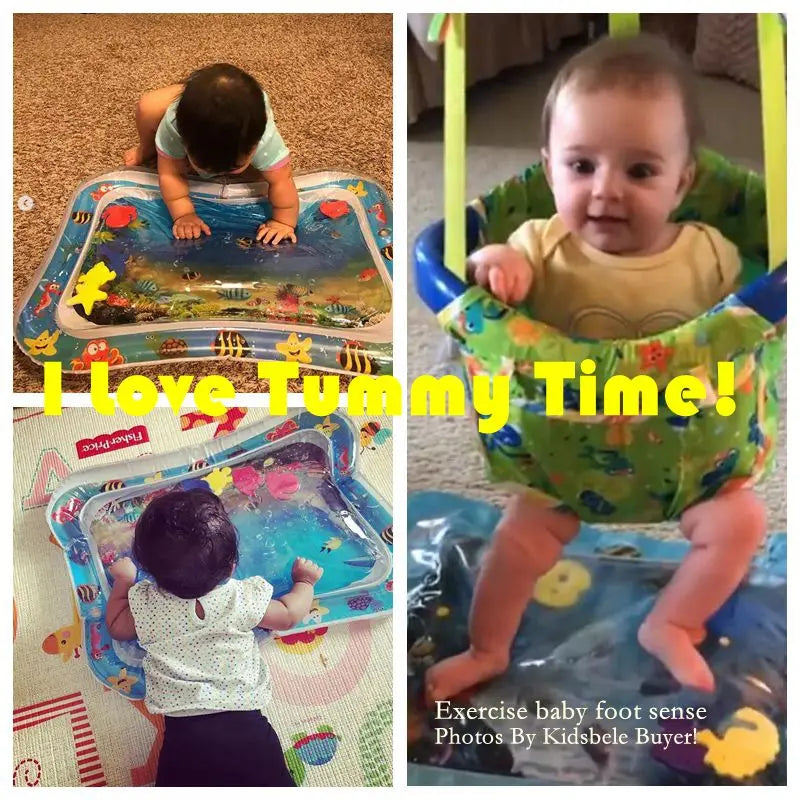 Kidsbele Inflatable Baby Water Play Mat | Tummy Time Toy - Chamberland Homes