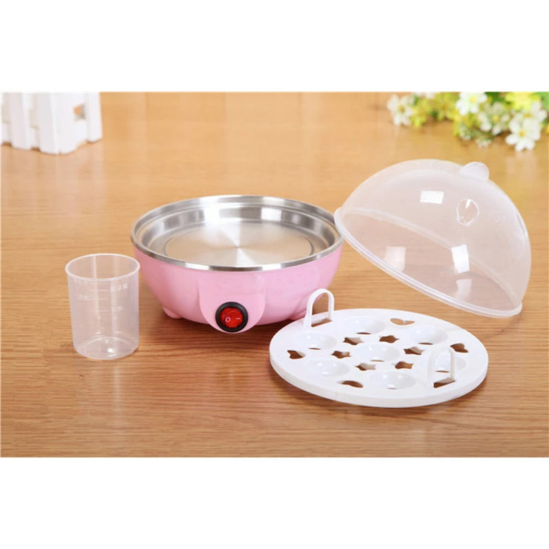 7-Egg Electric Egg Cooker | Multi-Function Steamer for Omelette