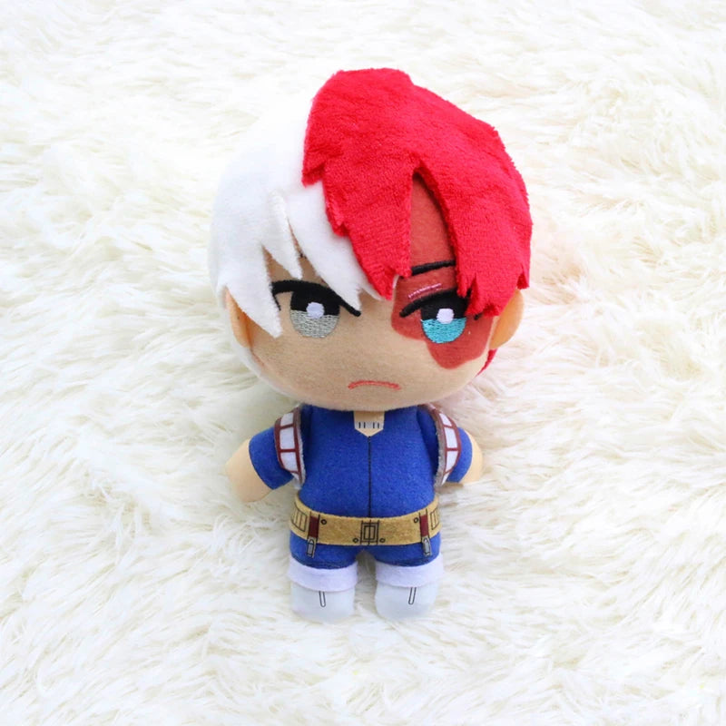 15CM My Hero Academia Plush Pendants – Izuku, Katsuki, & Shouto Soft Doll Keychains - Chamberland Homes
