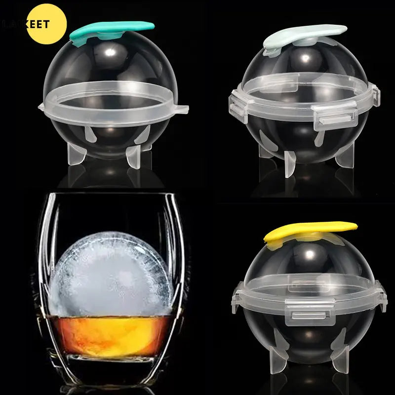 Large 5CM Round Ice Mould Tray for Whiskey & Ice Cream