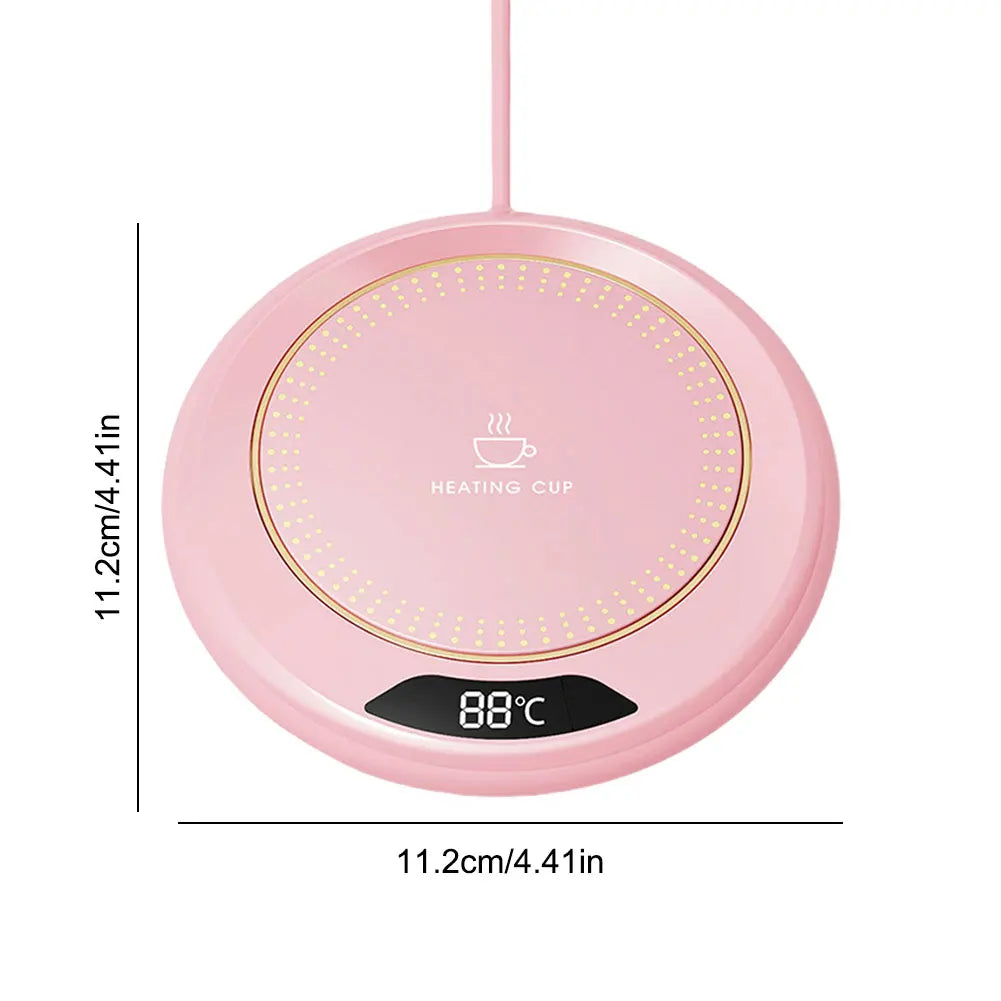 USB Electric Beverage Warmer | 3 Temperature Settings for Coffee