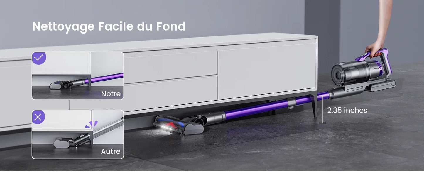 Honor 450W Wireless Vacuum Cleaner | Powerful Cordless Car Hoover - Chamberland Homes