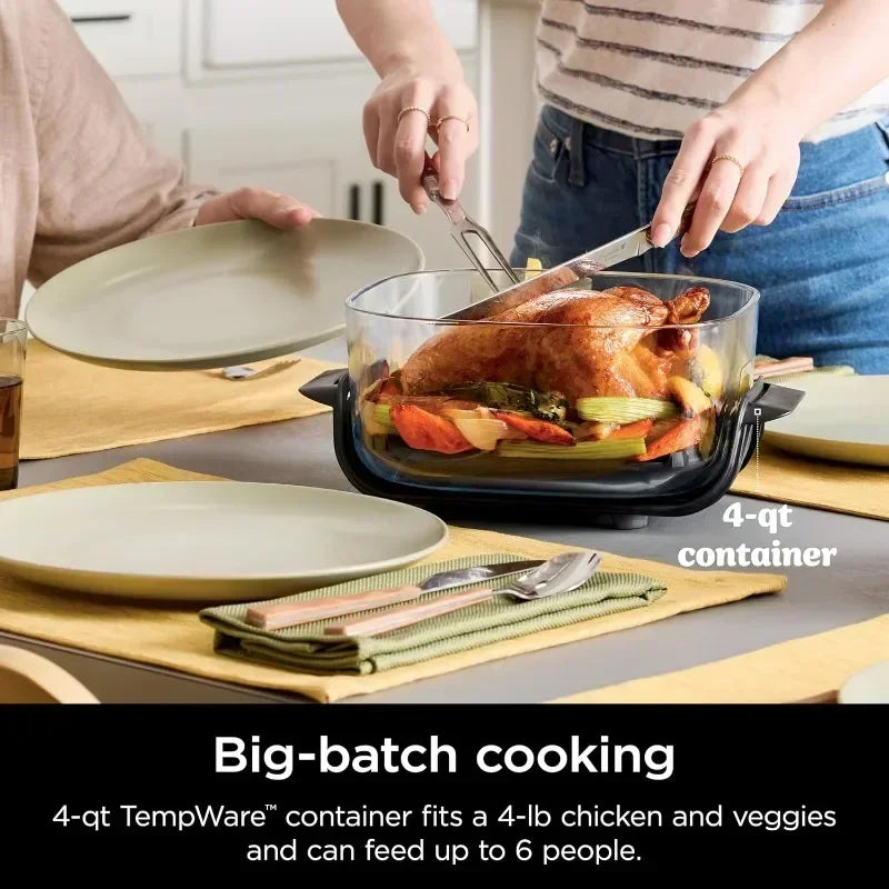 Glass Air Fryer, Microwave, Freezer Safe - Chamberland Homes