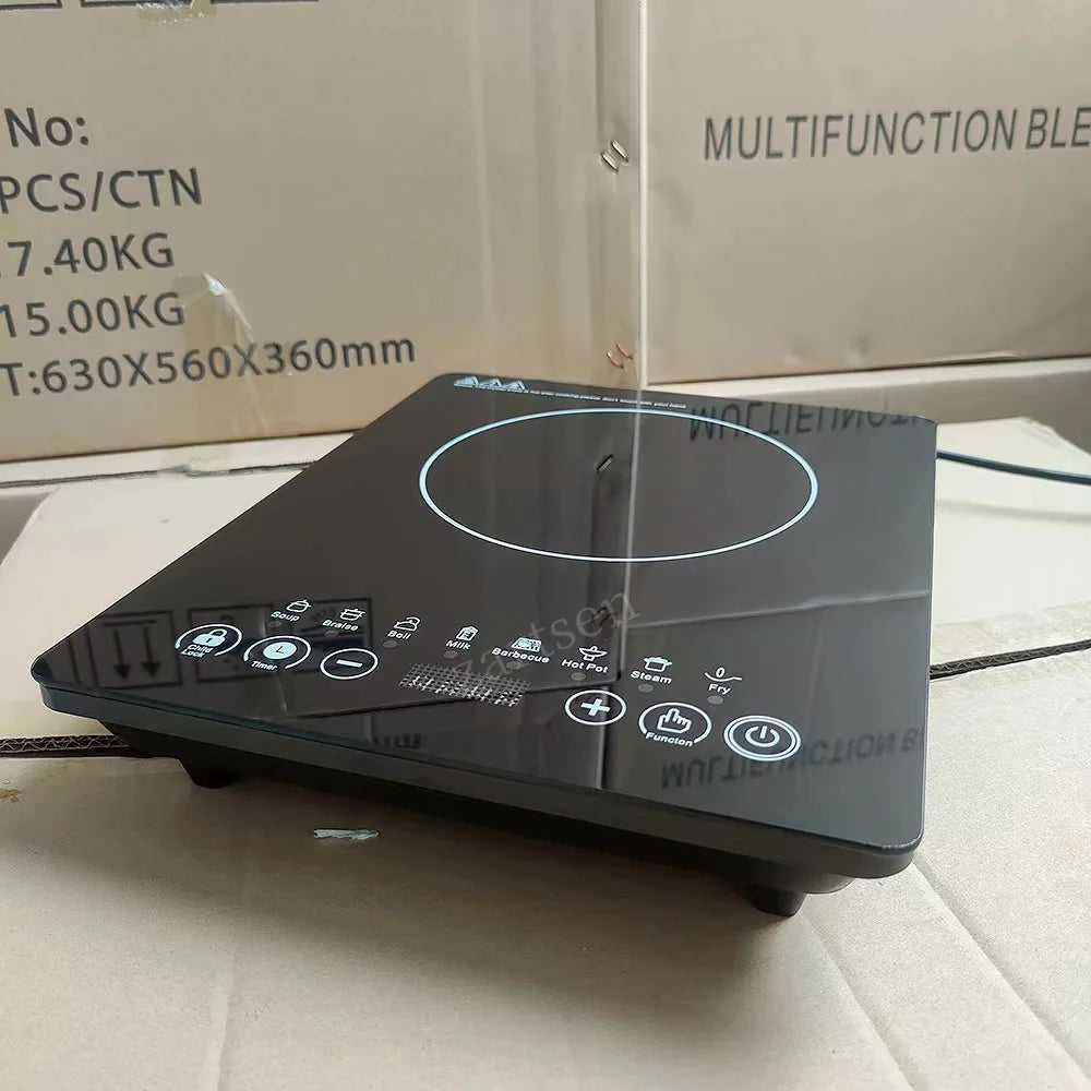2200W Electric Magnetic Induction Cooker | Waterproof Hot Pot Stove