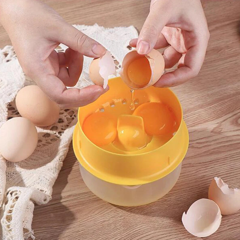 Egg Yolk Separator | Clear Kitchen Gadget for Baking Tools - Chamberland Homes