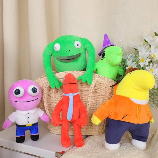 Smile Friends Mr. Frog Stuffed Toy – Perfect for Children and TV Show Fans - Chamberland Homes