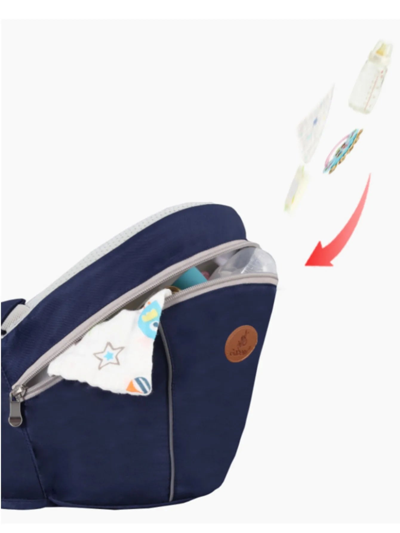 Premium Breathable Hip Seat Baby Carrier | Multi-Function Design - Chamberland Homes