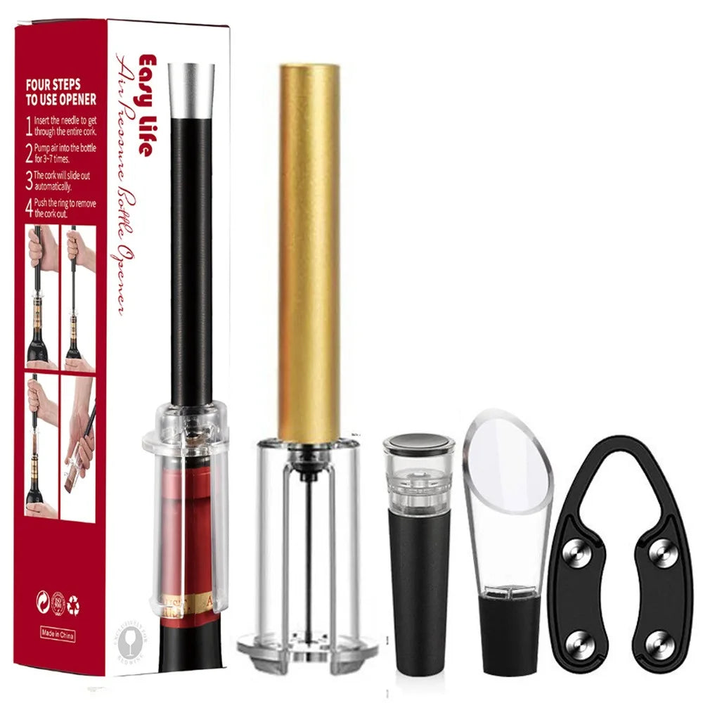 Wine Bottle Opener Set | ABS Aluminum Alloy Cork Remover