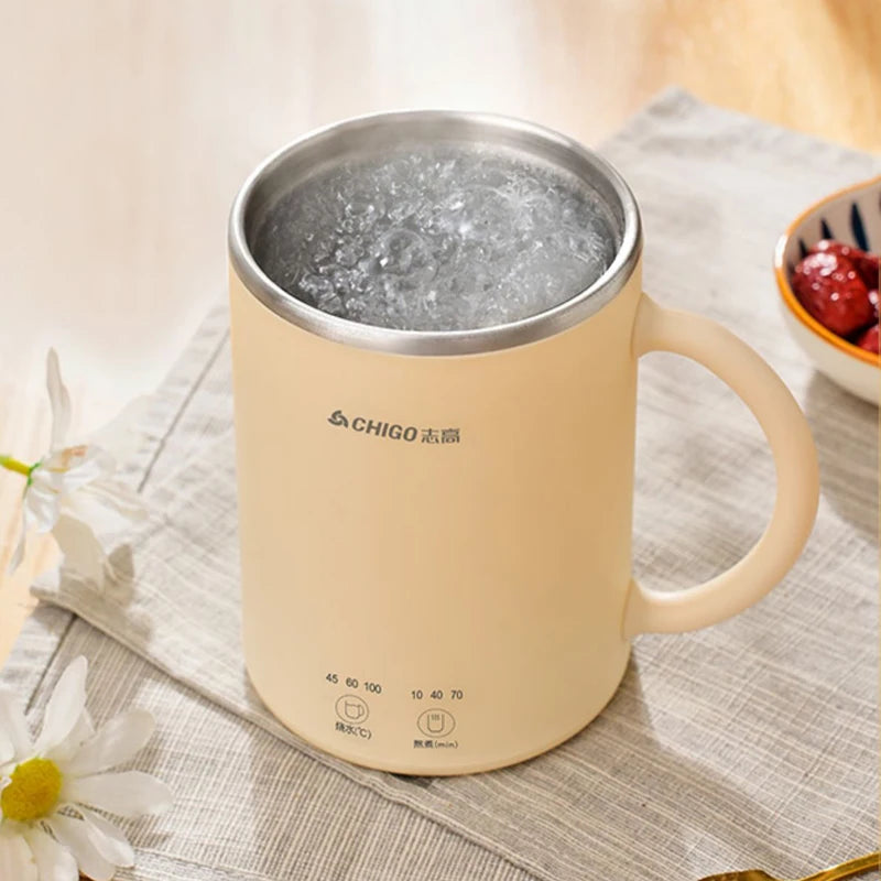 400ml Electric Kettle | Tea Pot & Multi-function Stew Cup - Chamberland Homes