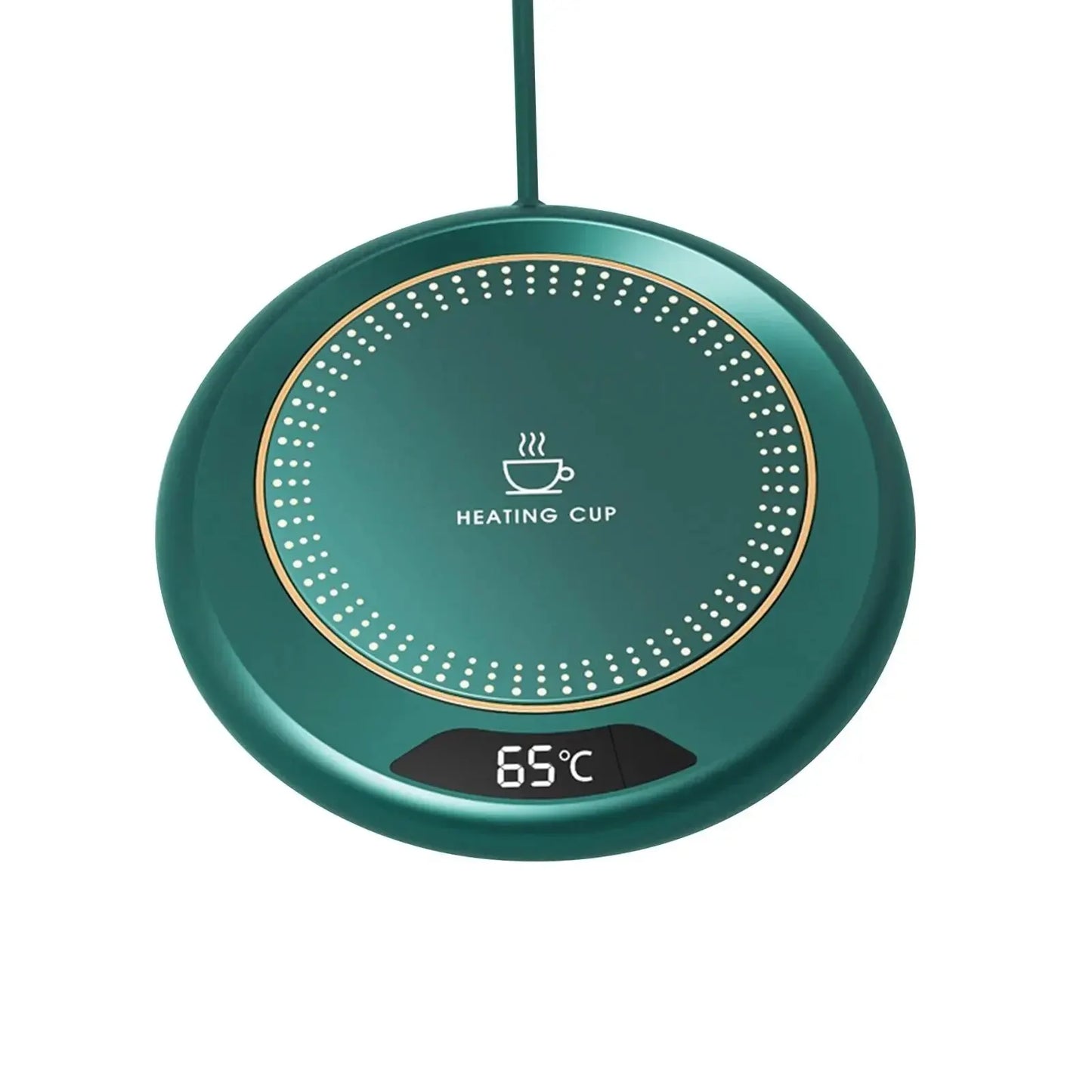 Thermostatic Heating Coaster USB | 3-Speed Adjustable 55°C Home Heater - Chamberland Homes