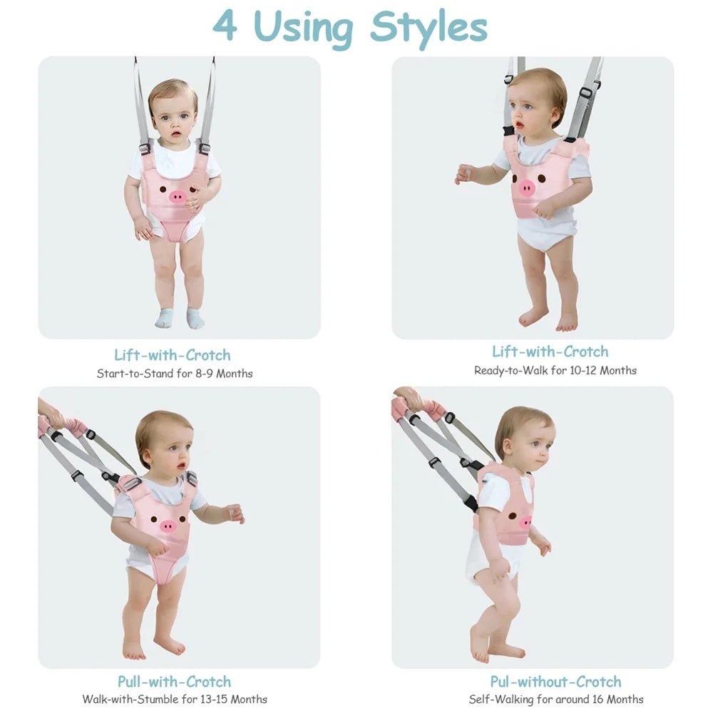 Toddler Baby Walker | Learning Walking Aid Safety Reins Harness