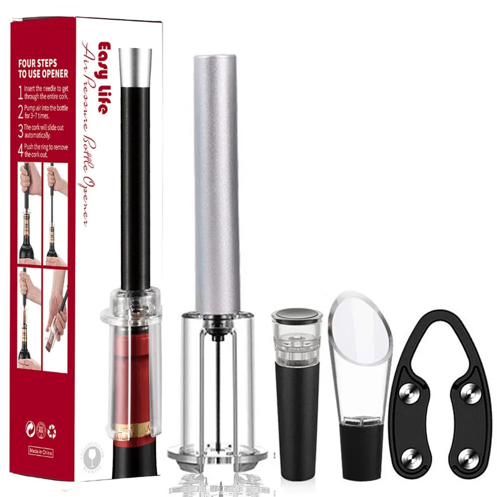 Wine Bottle Opener Set | ABS Aluminum Alloy Cork Remover