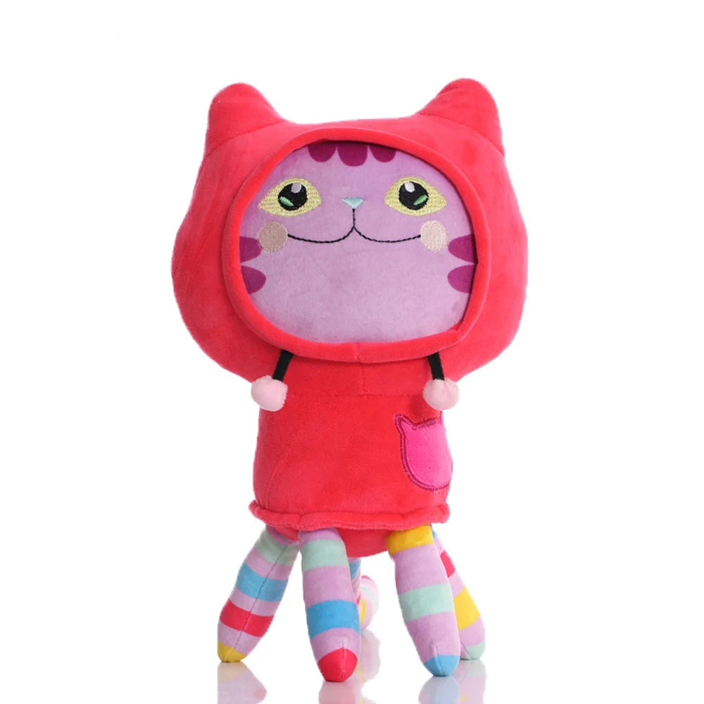 25cm 7-Piece Gabby Dollhouse Plush Toy Set – Perfect Holiday Gift! - Chamberland Homes