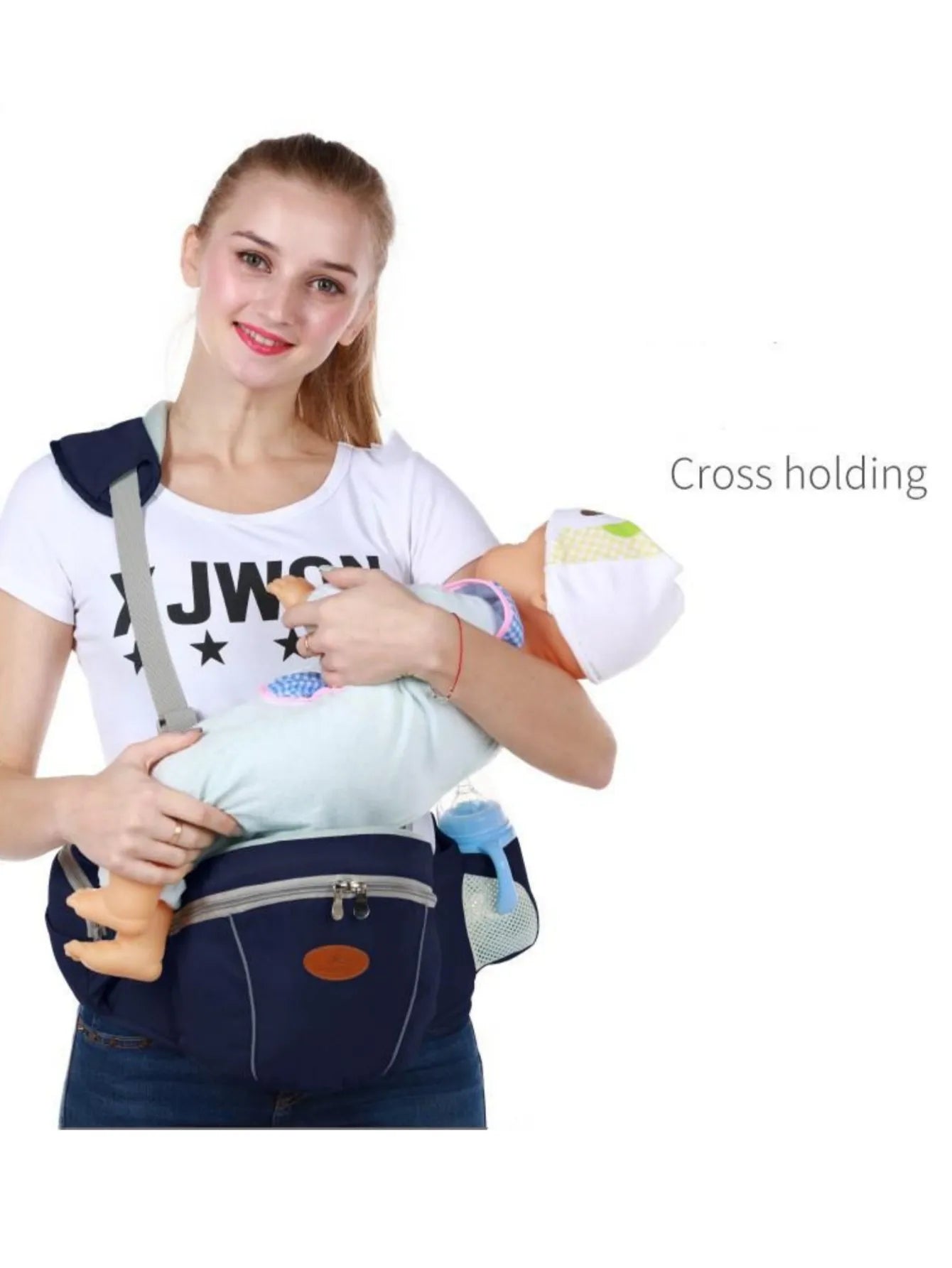 Premium Breathable Hip Seat Baby Carrier | Multi-Function Design - Chamberland Homes
