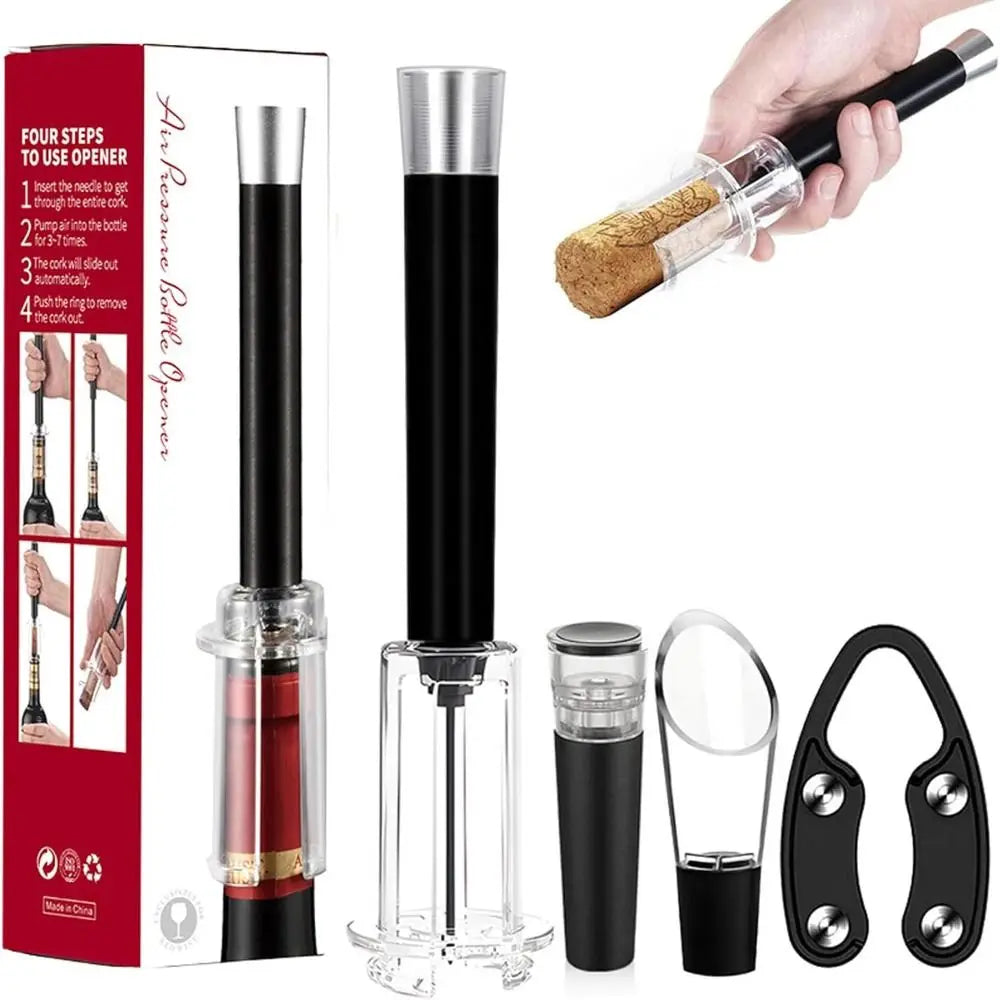 Wine Bottle Opener Set | ABS Aluminum Alloy Cork Remover