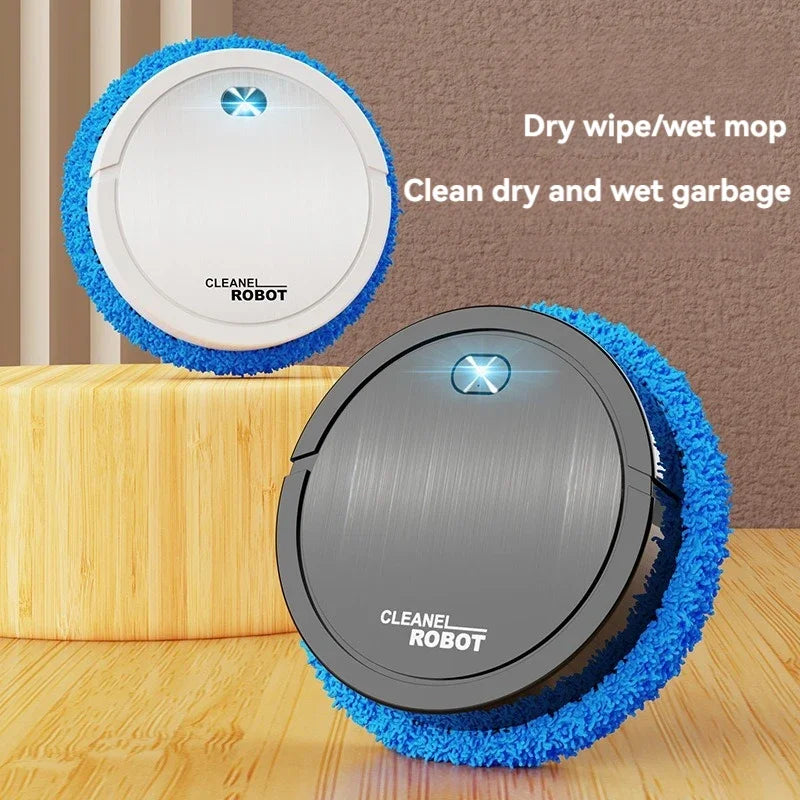 Floor Mopping Robot | Silent Wet & Dry Automatic Electric Sweeper - Chamberland Homes