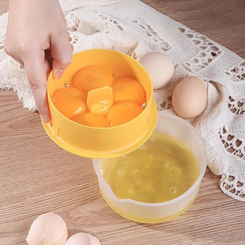 Egg Yolk Separator | Clear Kitchen Gadget for Baking Tools - Chamberland Homes