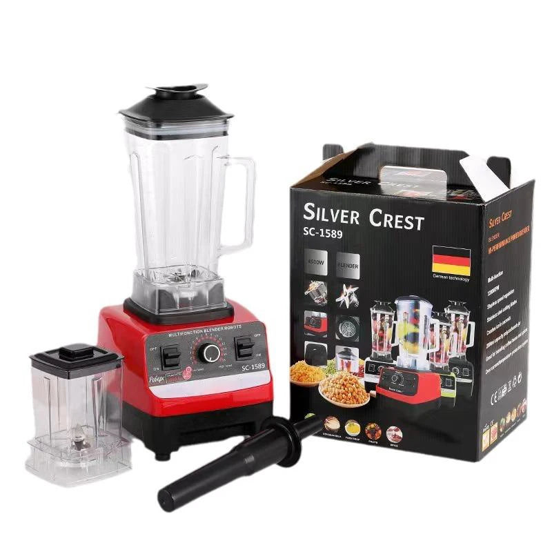 2000ML Large Capacity Ice Crusher & Food Processor Blender