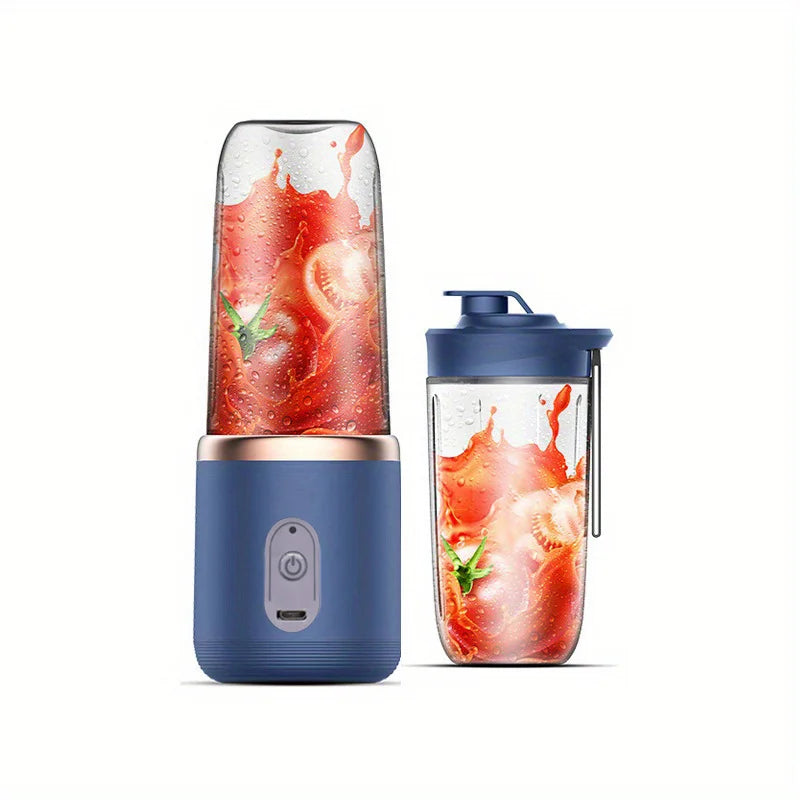 Portable Electric Juice Extractor | Blue/Pink Multi-Function Mixing Cup - Chamberland Homes
