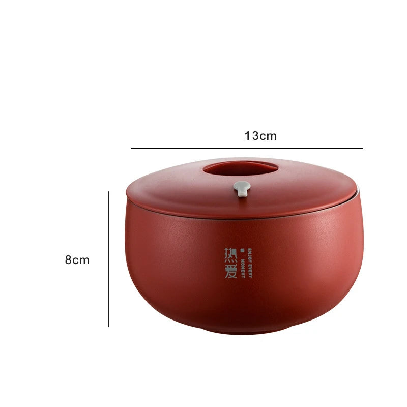 Japanese Style Rice Soup Bowl | Stainless Steel Double Layer - Chamberland Homes