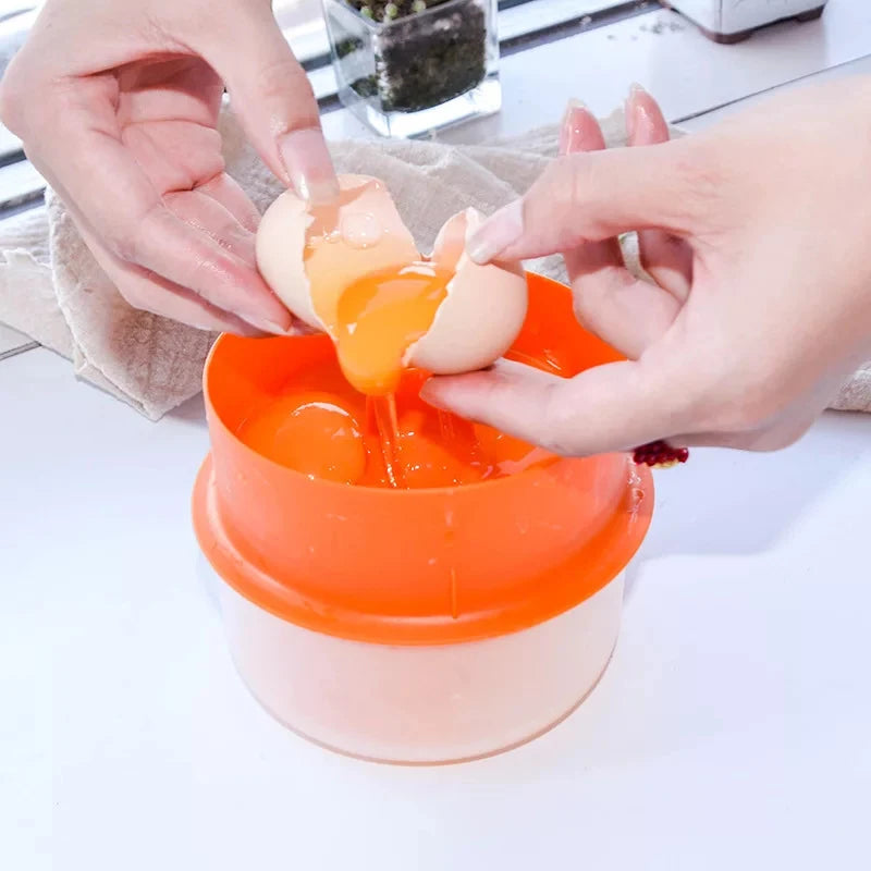 Egg Yolk Separator | Clear Kitchen Gadget for Baking Tools - Chamberland Homes