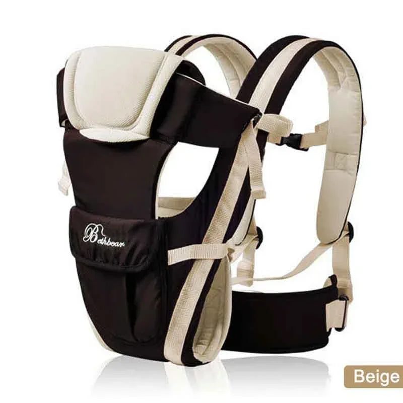 Adjustable Ergonomic Baby Carrier | Front & Back Carrier for Parents - Chamberland Homes