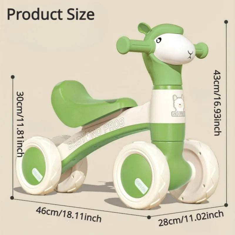 Baby Balance Bike with Bubbles, Music & Lights - Chamberland Homes
