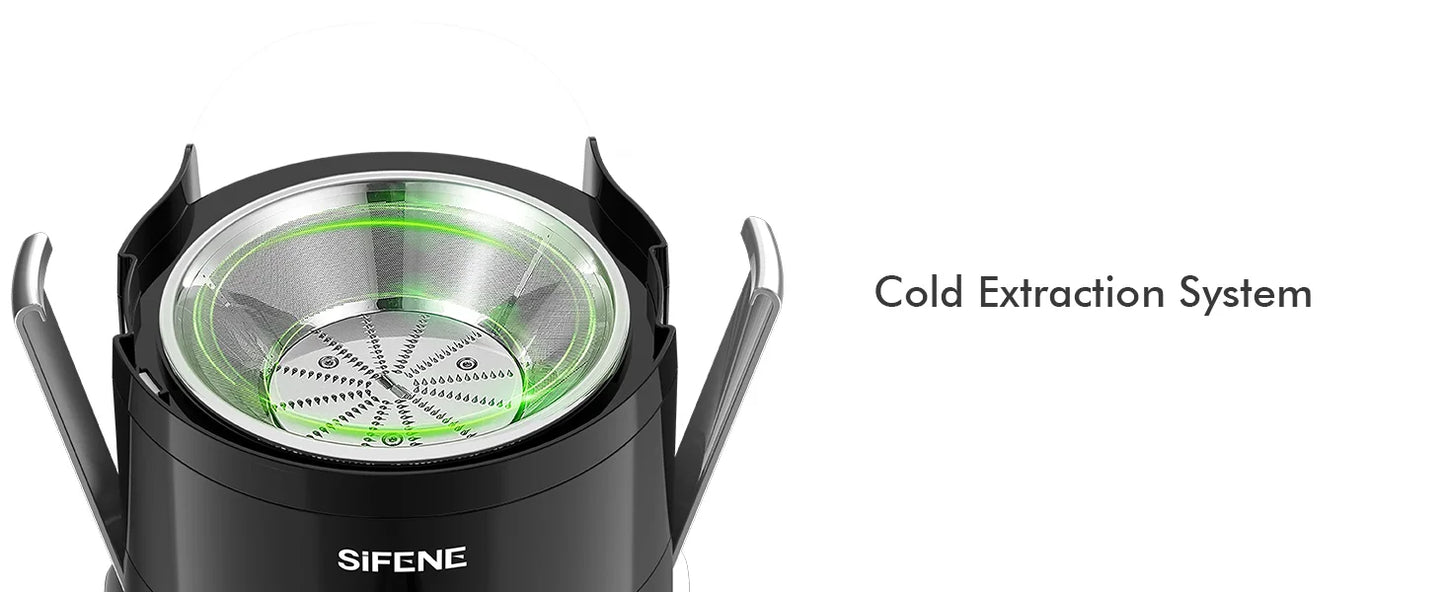 SiFENE Compact Centrifugal Juicer | 3-Speed Fruit & Veggie Juicer - Chamberland Homes