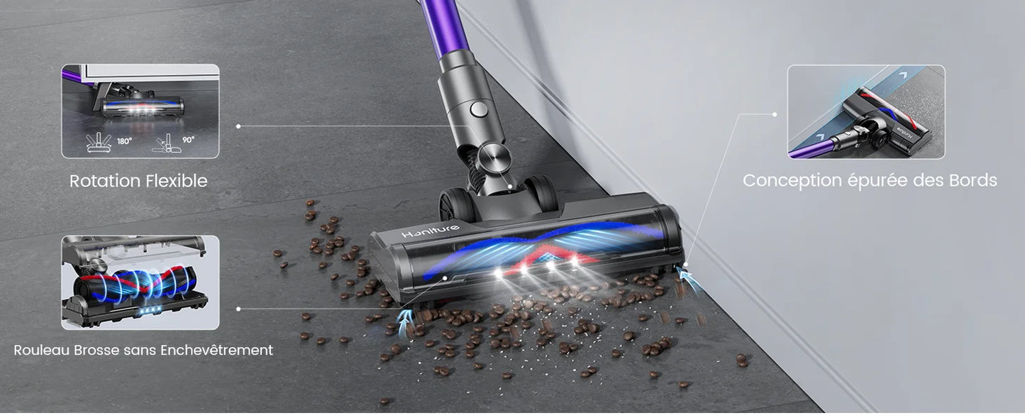 Honor 450W Wireless Vacuum Cleaner | Powerful Cordless Car Hoover - Chamberland Homes