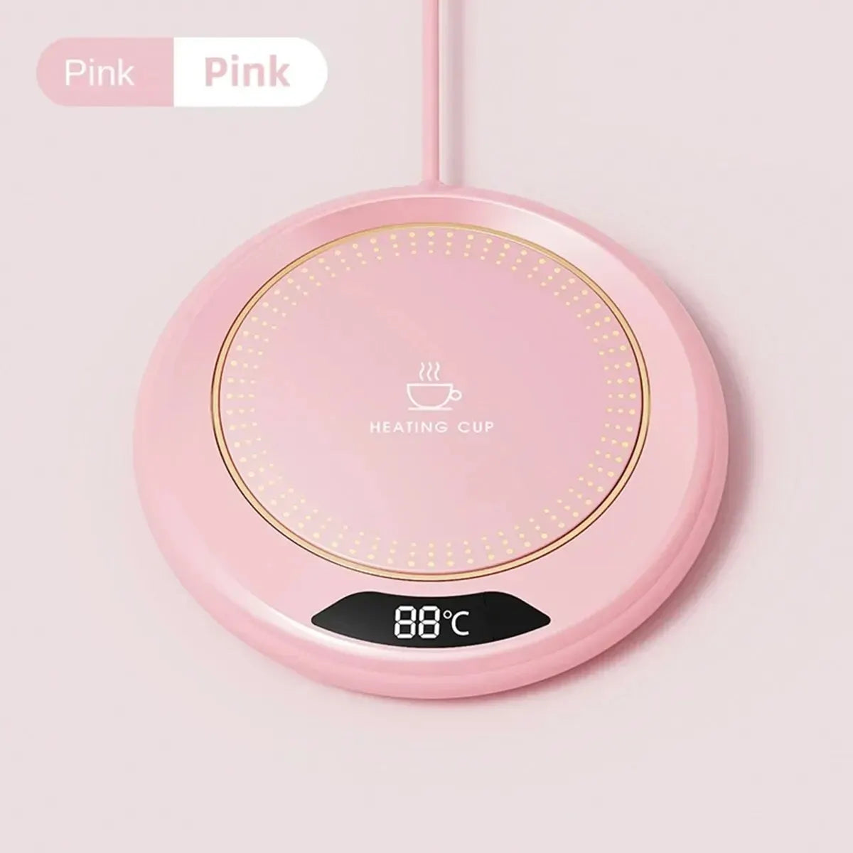 Thermostatic Heating Coaster USB | 3-Speed Adjustable 55°C Home Heater - Chamberland Homes
