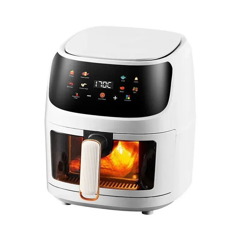 1400W 8L Air Fryer | Oil-Free Smart LED Touch Cooker