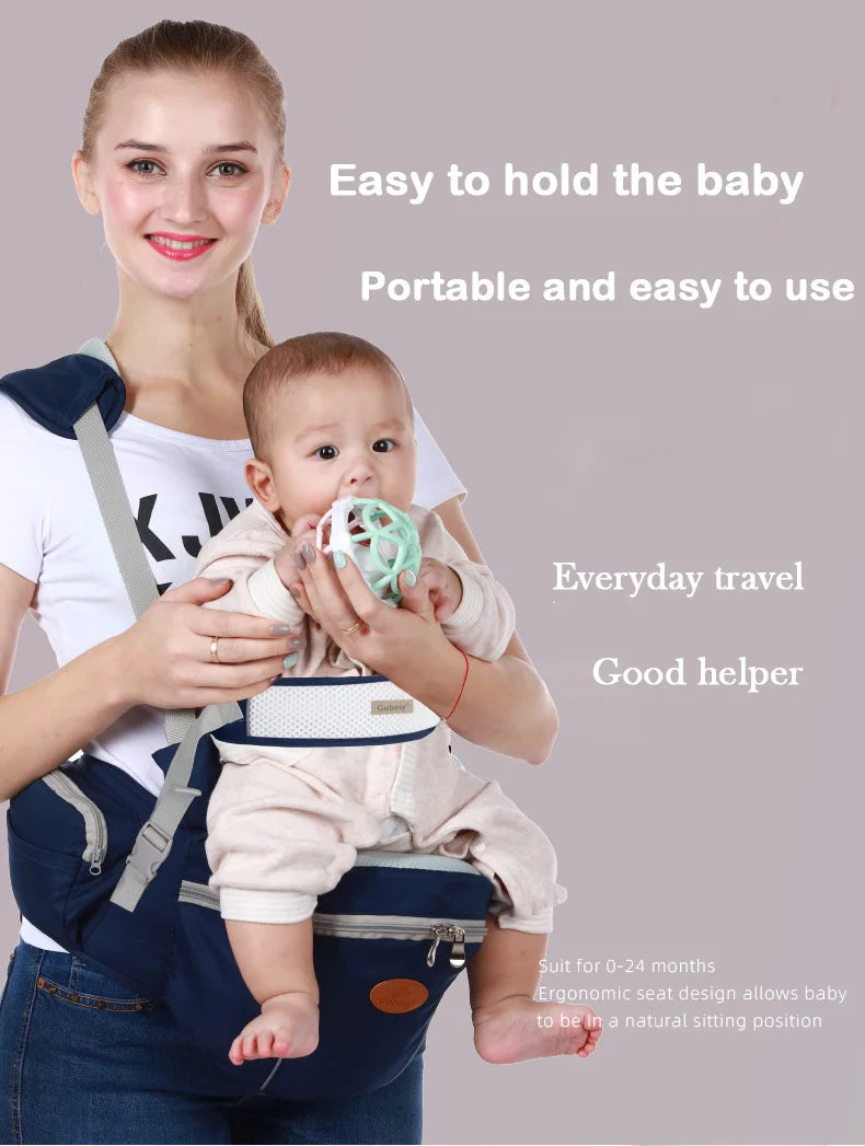Premium Breathable Hip Seat Baby Carrier | Multi-Function Design - Chamberland Homes
