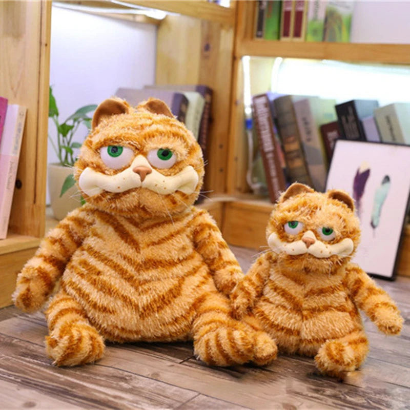 Garfield Plush Doll – Cute & Fluffy Fat Cat Stuffed Toy for Christmas - Chamberland Homes