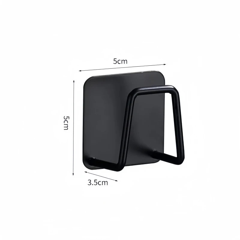 Stainless Steel Storage Hook | Adhesive Cutting Board & Sponge Drainer