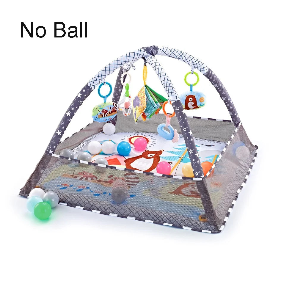 Baby Fitness Frame Crawling Game Blanket & Educational Mat - Chamberland Homes