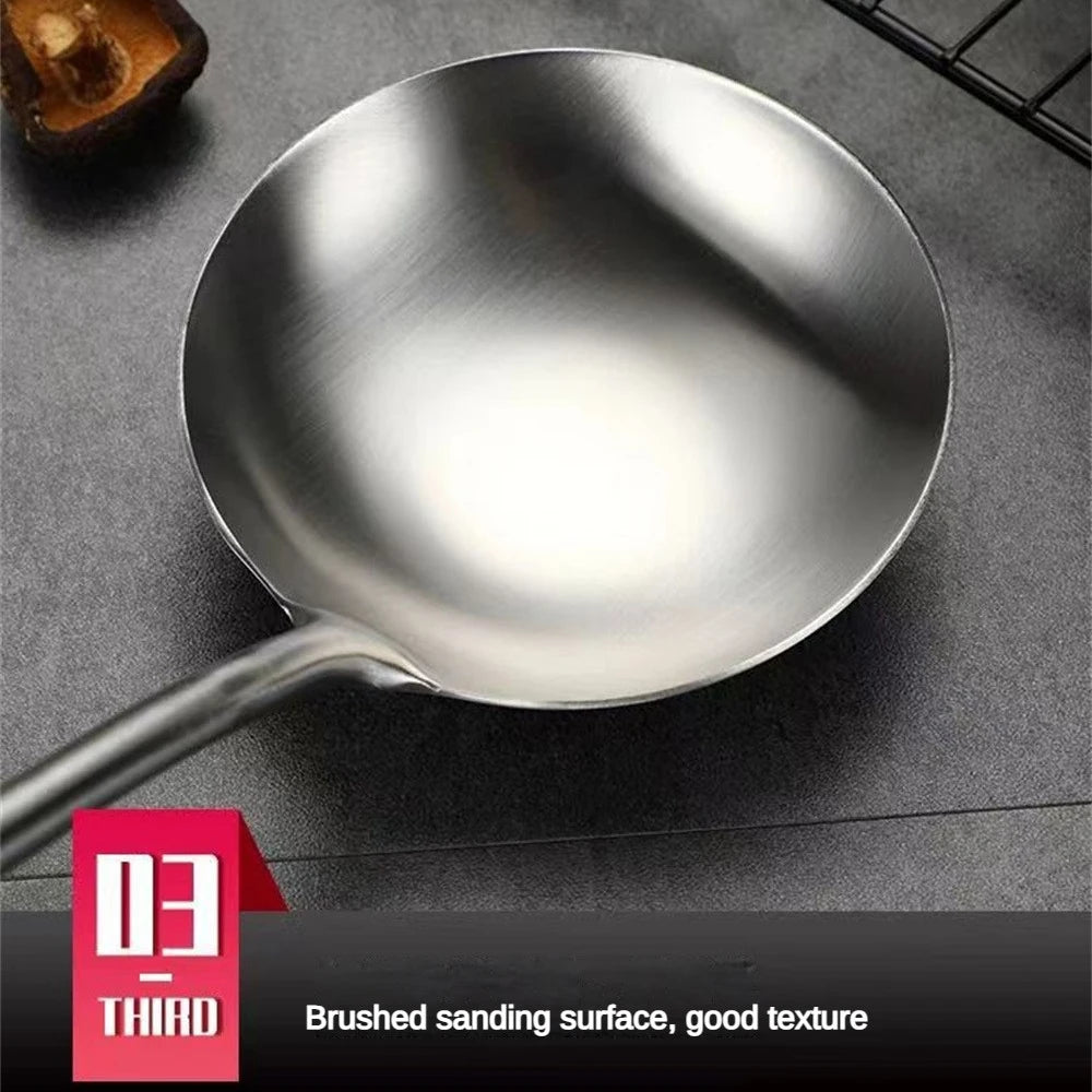 1PC Wok Spatula & Ladle Set | Stainless Steel Kitchen Utensils - Chamberland Homes