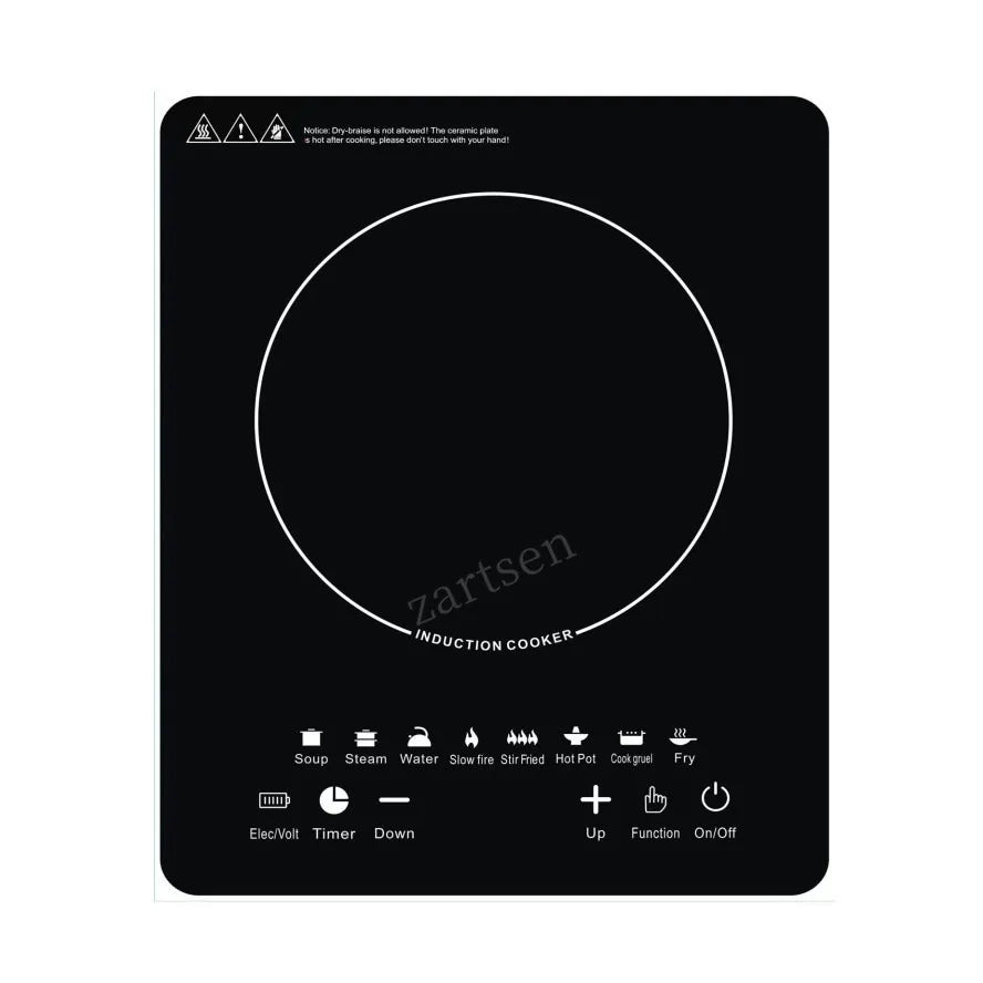 2200W Electric Magnetic Induction Cooker | Waterproof Hot Pot Stove