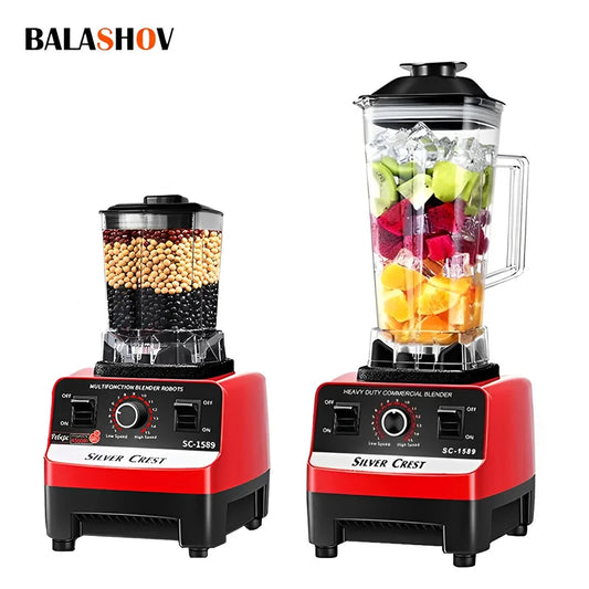 2000W Heavy Duty Commercial Blender | High Power Juice Maker - Chamberland Homes