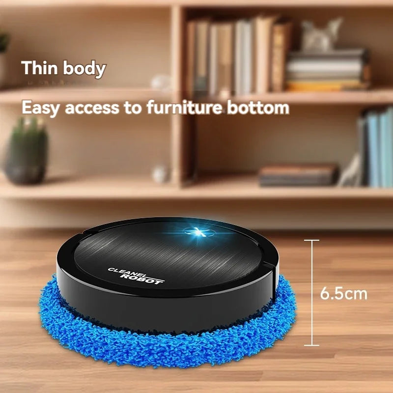 Floor Mopping Robot | Silent Wet & Dry Automatic Electric Sweeper - Chamberland Homes