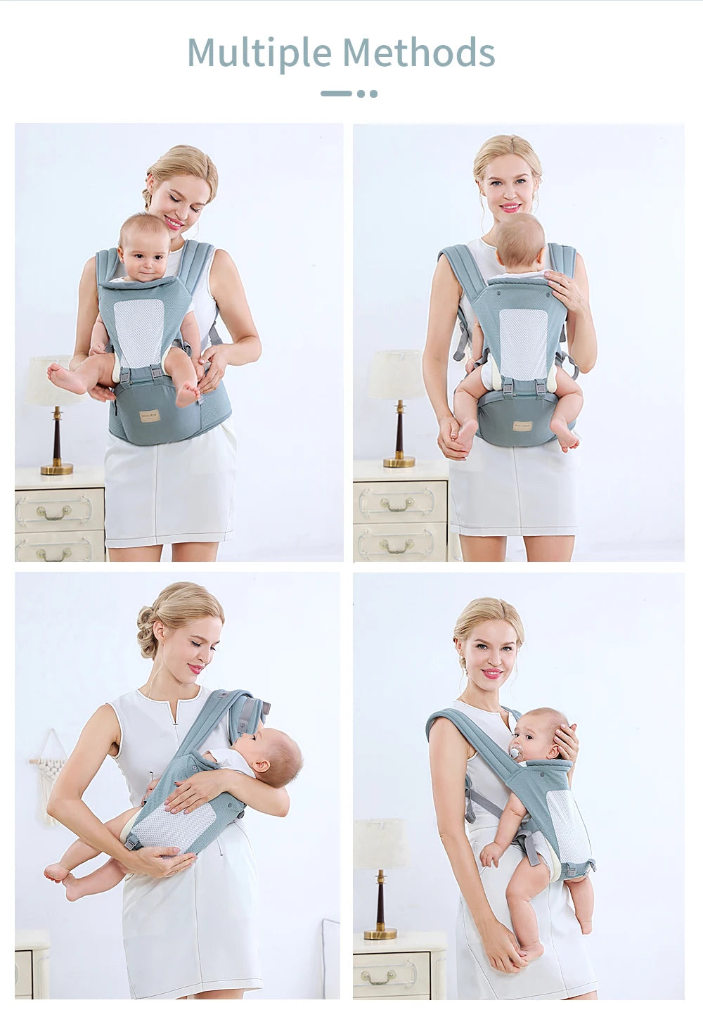Insular Ergonomic Baby Carrier Sling 360° Support - Chamberland Homes