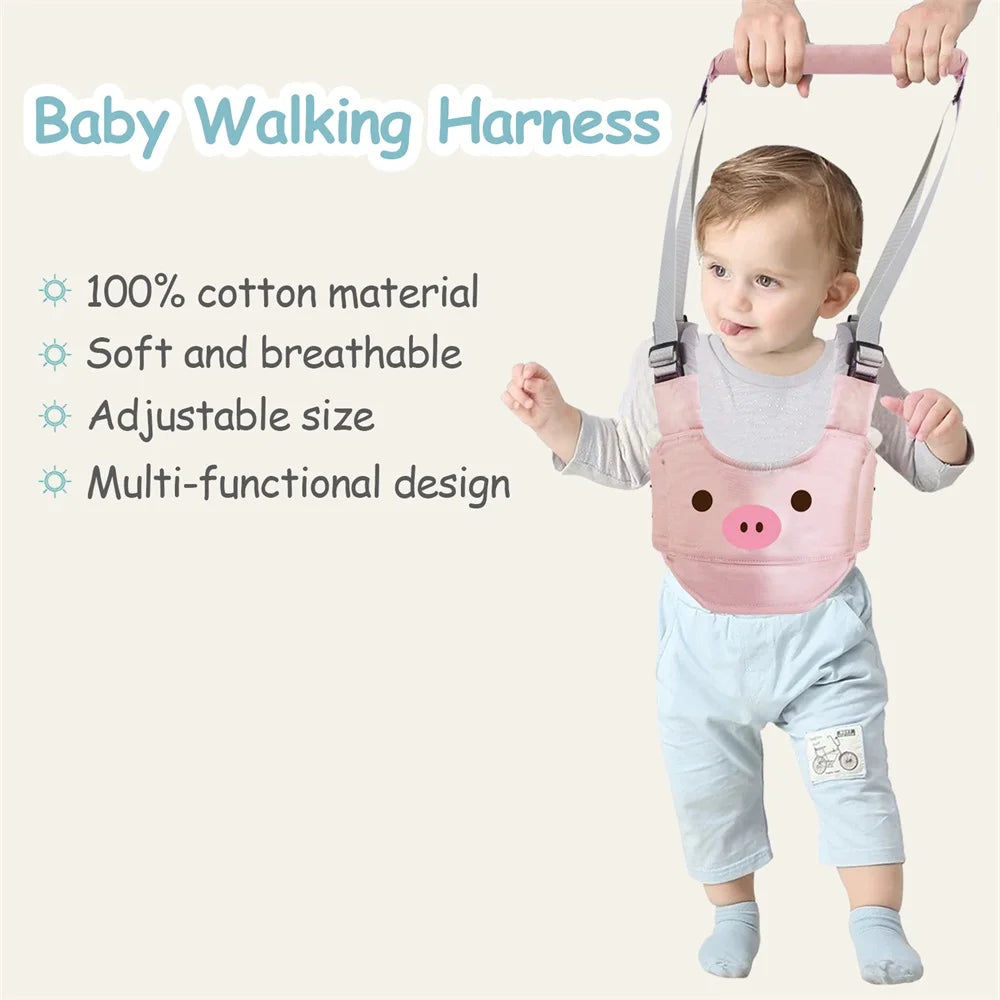 Toddler Baby Walker | Learning Walking Aid Safety Reins Harness